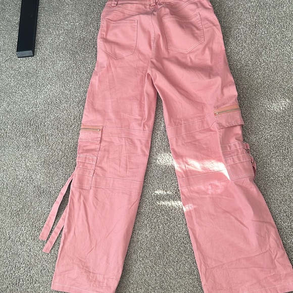 FASHION NOVA Cruise Control Contrast Stitch Cargo Pants - Picture 5 of 7